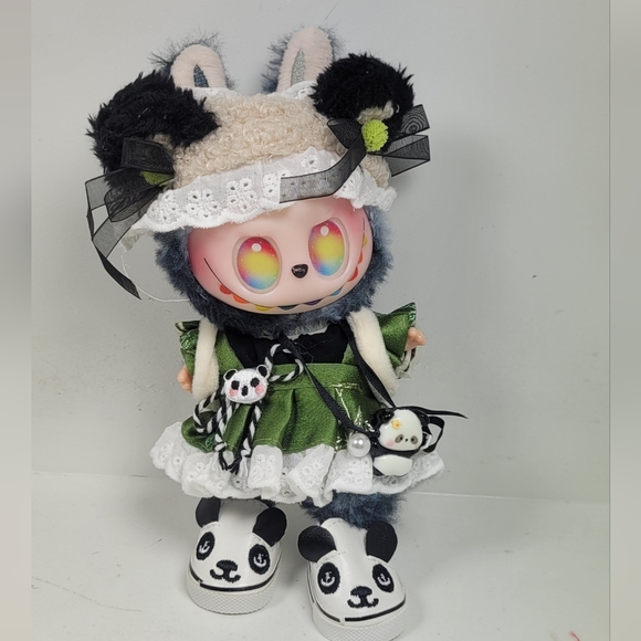 Labubu Adorable Panda outfit doll not included - Picture 2 of 14